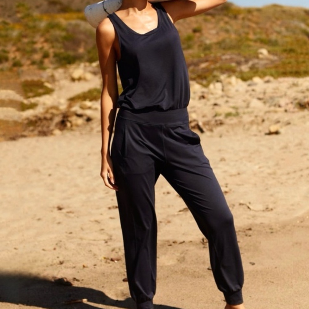 SWEATY BETTY GARY TANK SLEEVELESS JUMPSUIT SMALL